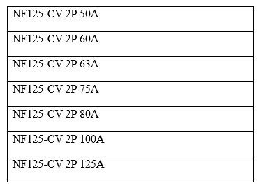 mitsubish-mccb-NF125-CV