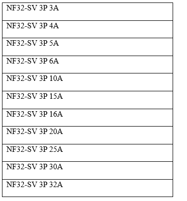 mitsubishi-mccb-NF32-SV 3P 32A